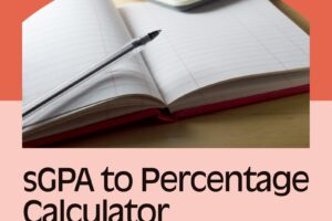 sgpa to percentage calculator