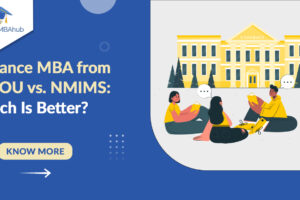 Distance MBA from IGNOU vs NMIMS