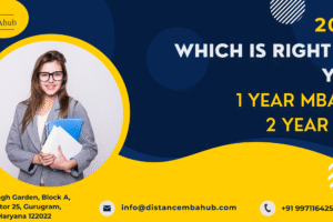 1 Year MBA VS 2 Year MBA