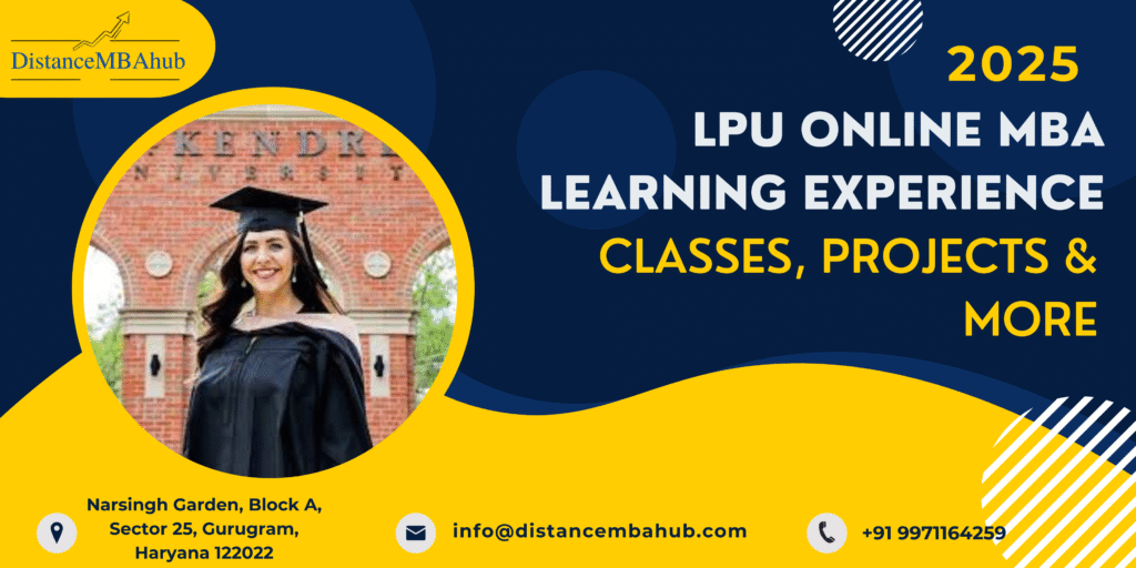 Lpu Blog Video LPU Online MBA Learning Experience: Live Classes, Projects & Peer ...