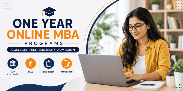 1 Year Online MBA Program