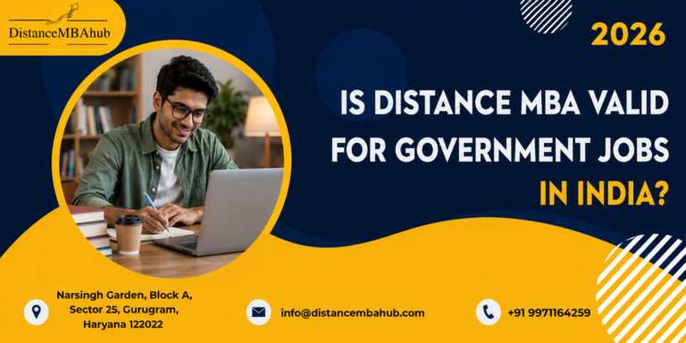 Is Distance MBA Valid