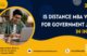 Is Distance MBA Valid