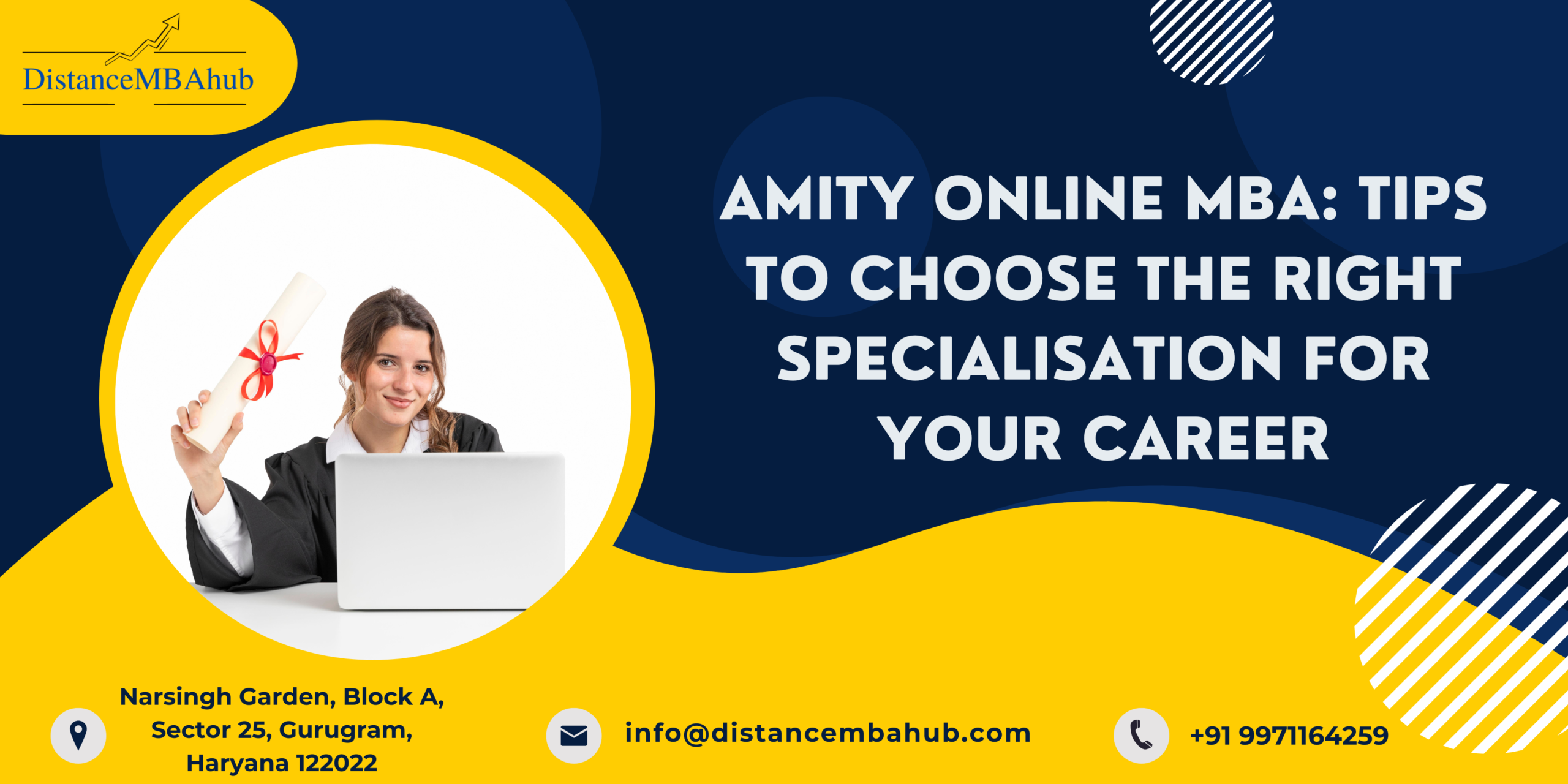 Amity Online MBA Specialisation Career Tips Guide