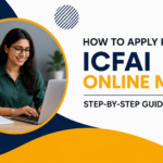 Step by step ICFAI Online MBA application process