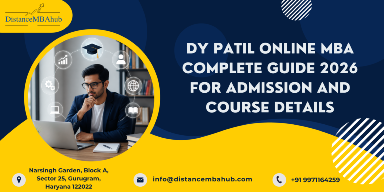DY Patil Online MBA Guide 2026