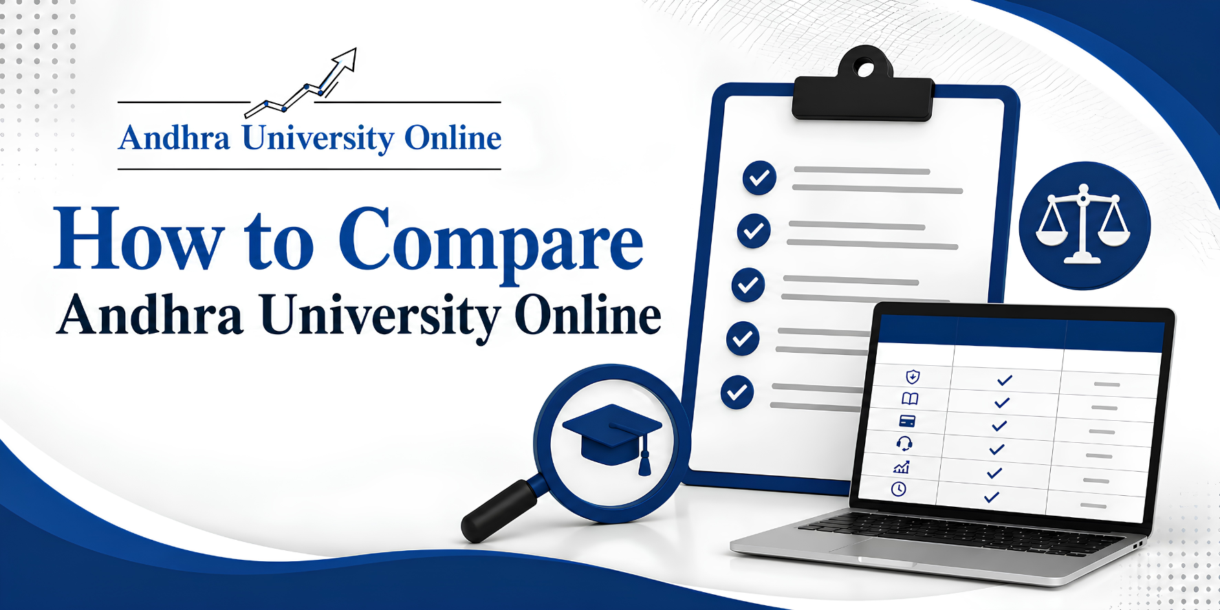 Andhra University Online comparison with other online universities