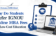 IGNOU Online MBA Fees for Low-Cost Education